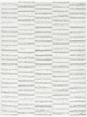 Livabliss Nomadic Machine Woven Polyester Area Rug Plush Pile for Living Room or Bedroom Floor Cream, Light Sl 7'10" x 10' NMC2321-71010