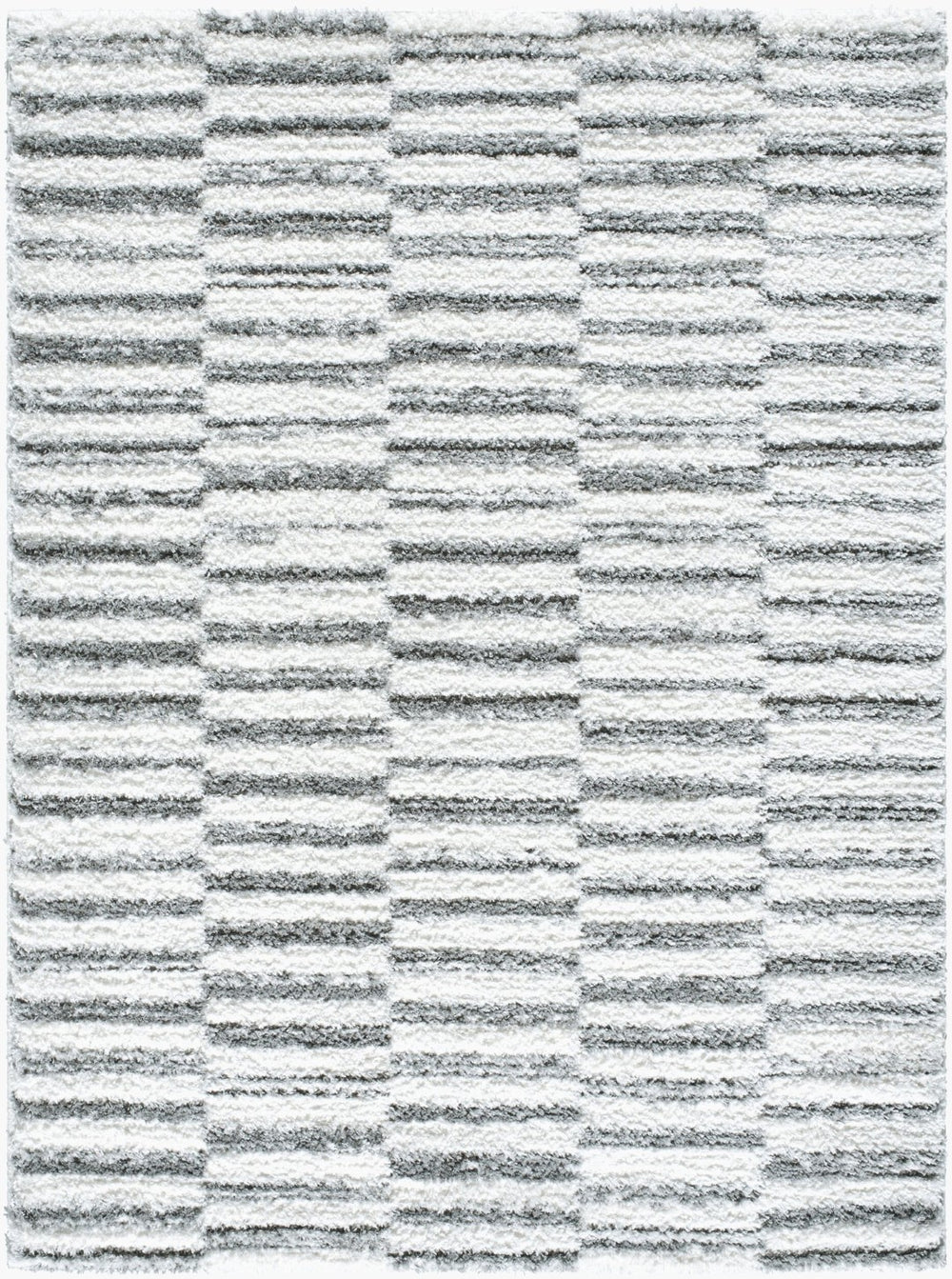 Livabliss Nomadic Machine Woven Polyester Area Rug Plush Pile for Living Room or Home Office Cream, Light Sl 5'3" x 7' NMC2322-537