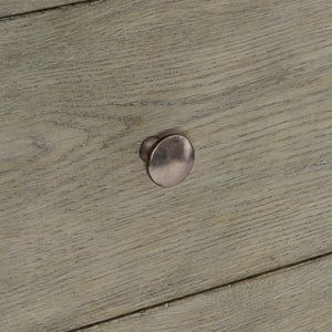 Bernhardt Bernhardt Albion Dresser In Worn Pewter Finish — 9 Soft-Close Drawers, Knotty White Oak Craftsmanship 311052