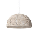 Park Hill Aria Macrame Dome Pendant ELH26176