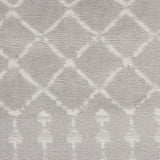 Nourison Whimsicle WHS02 Machine Made Power-loomed No Border Indoor Only Bohemian Farmhouse Rug Grey, Grey 100% Polypropylene 99446831002