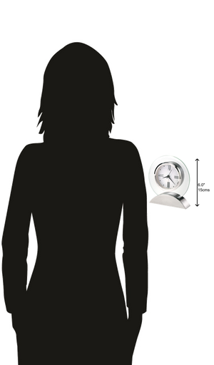 Hekman Furniture 645811 Brayden Tabletop Clock: Elegant Jade Glass Design With Quartz Movement For Quiet Decor  Brayden Alarm Tabletop Clock 645811