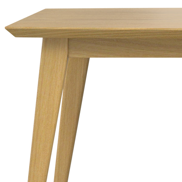 English Elm Draper Mid-Century Oak Dining Table - Stylish, Durable, Seats 6, Perfect For Any Space! B136P158595