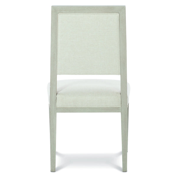 Bernhardt Bernhardt Axiom Side Chair In Linear Gray Frame With Tailored Upholstery, Welting & Durable Comfort 381541