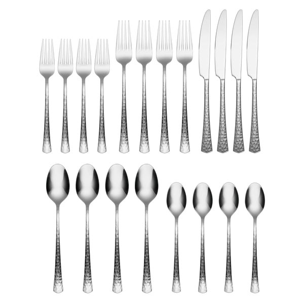 Lenox Cambridge Reagan Flatware, 20-Piece Set NO COLOR METAL 348920CSLG12