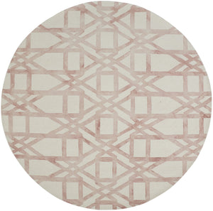 Feizy Rugs Lorrain Hand-tufted Wool Rug - Modern Geometric Design, Stain-resistant, Perfect For High Traffic Areas Ivory,Pink,Tan Wool 6108571fblh000n95