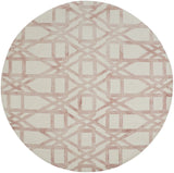 Feizy Rugs Lorrain Hand-tufted Wool Rug - Modern Geometric Design, Stain-resistant, Perfect For High Traffic Areas Ivory,Pink,Tan Wool 6108571fblh000n95