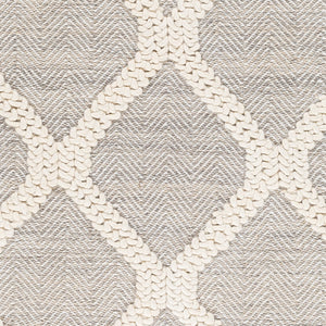Nina NNA-2300 9' x 12' Handmade Rug NNA2300-912  Ivory, Taupe Surya