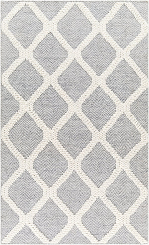 Livabliss Nina Handwoven Wool Blend Runner Rug Scandinavian Modern Style for Hallways Ivory, Medium G 27" x 45" NNA2301-2745