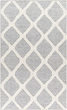 Nina NNA-2301 9' x 12' Handmade Rug NNA2301-912  Ivory, Medium Gray, Black Surya