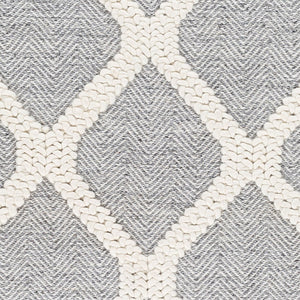 Livabliss Nina Handwoven Wool Blend Runner Rug Scandinavian Modern Style for Hallways Ivory, Medium G 27" x 45" NNA2301-2745