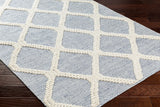 Nina NNA-2303 9' x 12' Handmade Rug NNA2303-912  Blue, Cream Surya