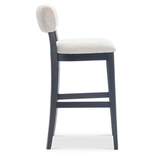Bernhardt Bernhardt Amos Upholstered Bar Stool Solid Wood Frame Padded Seat Modern Comfort L25588