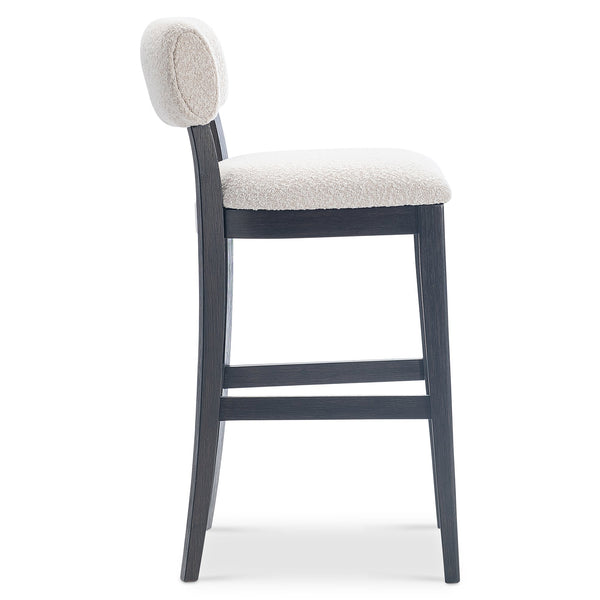 Bernhardt Bernhardt Amos Upholstered Bar Stool Solid Wood Frame Padded Seat Modern Comfort L25588