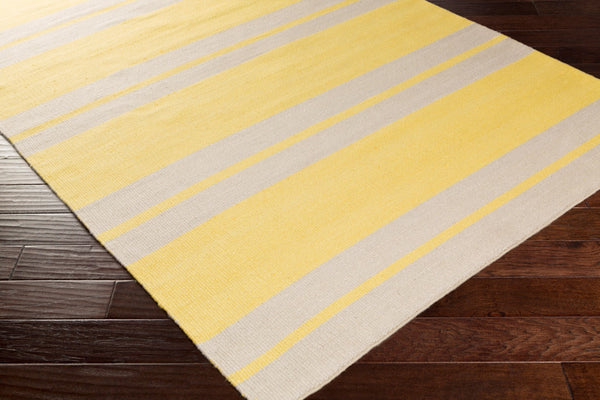 Surya Nantucket 2'6" X 8' Handmade Rug - Modern Durable Design, Natural Charm, Perfect For Any Space Mustard Polypropylene Nnt6001-268