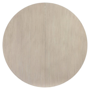 Bernhardt Bernhardt Lucerne Wire-brushed Oak Round Dining Table with Reeded Pedestal Base K2294
