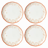 Lenox Butterfly Meadow Cottage Dinner Plates, Set of 4 Multi, WHITE PORCELAIN 894278