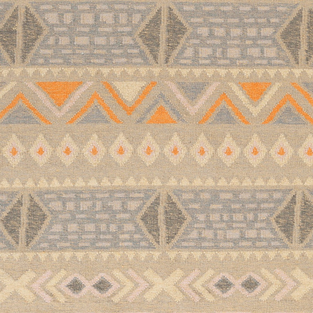 Surya Nomad Handmade Wool Flatweave Runner Rug Global Pattern for Hallway or Entryway NOD104-268