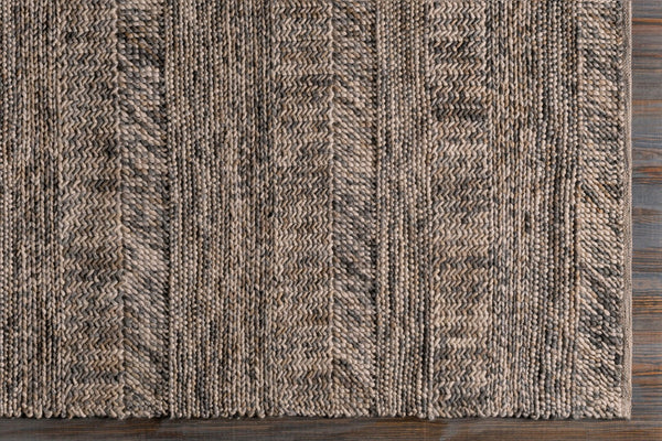 Surya Norway Handwoven Wool Flatweave Rug for Modern Scandinavian Entryways and Layered Decor NOR3701-23