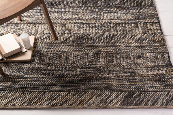 Surya Norway Handwoven Wool Flatweave Rug for Modern Scandinavian Entryways and Layered Decor NOR3701-23