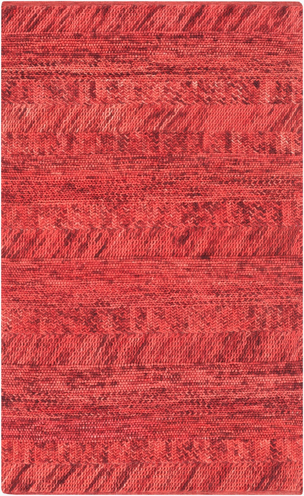 Surya Norway 2' X 3' Handmade Wool Rug – Elegant Global-inspired Design For Eclectic Home Decor Charm! Pink Wool Nor3707-913