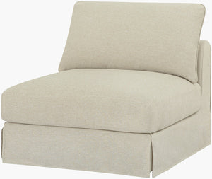 Surya Elenora Modular Upholstered Accent Chair Foam Cushioned Flexible Living Room Seating NORA001-333641