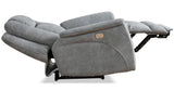 Parker House Linus - Hudson Grey Power Reclining Sofa And Two Recliners Grey 100% Polyester (S) Mlin-311phz-hgy