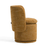 VIG Furniture Divani Casa Norris - Modern Mustard Fabric Swivel Dining Chair VGKK-KF.Y2138-MUS