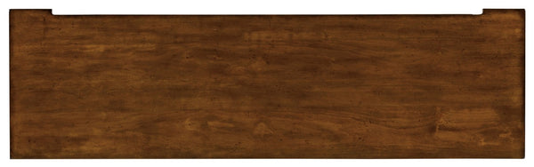 Hooker Furniture Tynecastle Chestnut Alder Buffet With Seeded Glass, Aged Copper Hardware & Felt-Lined Drawers (98) 5323-75900