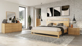 VIG Furniture Nova Domus Berlin - Modern Natural Oak Bed VGMA-BR-92-BED-NAT