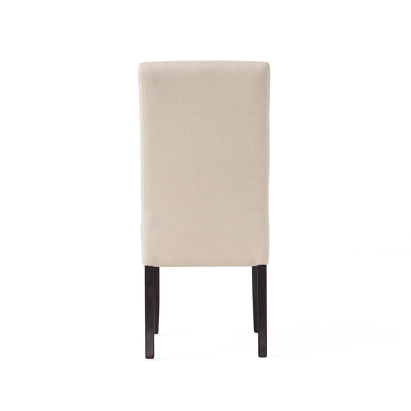 English Elm Pertica Upholstered Dining Chair Set of 2 with T-stitch Detail for Modern 38541.00