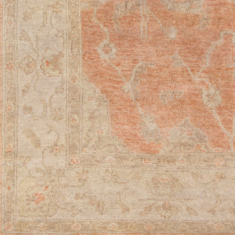 Surya Normandy 10' X 14' Handmade Wool Rug - Elegant, Timeless Design With Fringe For Any Room Decor Beige Wool Noy8000-23