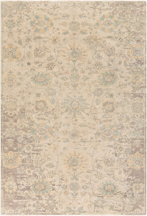Surya Normandy 10' X 14' Handmade Wool Rug - Elegant, Timeless Design With Fringe For Any Room Decor Wheat Wool Noy8006-23
