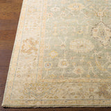 Normandy NOY-8009 8' x 10' Handmade Rug NOY8009-810  Taupe, Beige, Tan, Olive, Medium Gray, Yellow Surya
