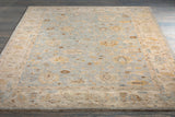 Normandy NOY-8011 8' x 10' Handmade Rug NOY8011-810  Oatmeal, Taupe, Pale Blue, Blue, Medium Brown, Beige Surya