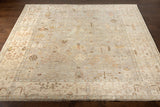 Normandy NOY-8012 8' x 10' Handmade Rug NOY8012-810  Gray, Medium Gray, Beige, Slate, Dark Brown, Wheat Surya