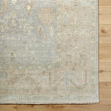 Normandy NOY-8013 9' x 13' Handmade Rug NOY8013-913  Warm Grey, Pearl, Light Silver Surya