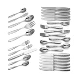 Lenox Reed and Barton Palmer 65 Piece Flatware Set Metallic, STAINLESS METAL 4210865