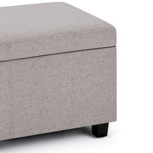 English Elm Avalon Storage Ottoman Bench - Stylish Cloud Grey With Generous Hidden Storage For Every Room B136P158637