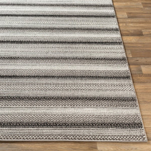 Livabliss Nepali Geometric Machine Woven Polypropylene Rug for Entryways and High Traffic Rooms Cream, Gray 8'10" x 12'4" NPI2304-93123