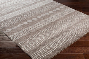 Livabliss Nepali Collection Machine Woven Polypropylene Rug Global Eclectic Entryway Accent Dark Brown, Gra 8'10" x 12'4" NPI2310-93123