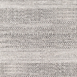 Livabliss Nepali Geometric Machine Woven Polypropylene Area Rug for Entryway or Bathroom Gray, Black 2' x 3' NPI2313-23