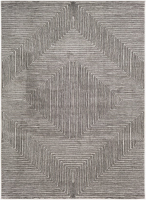 Livabliss Nepali Geometric Neutral Machine Woven Polypropylene Accent Rug for Entryway or Bedroom NPI2316-23