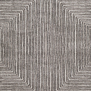 Livabliss Nepali Geometric Neutral Machine Woven Polypropylene Accent Rug for Entryway or Bedroom NPI2316-23