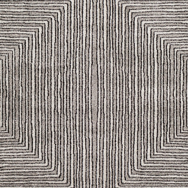 Livabliss Nepali Geometric Neutral Machine Woven Polypropylene Accent Rug for Entryway or Bedroom NPI2316-23