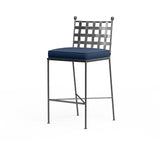 Provence Barstool in Spectrum Indigo w/ Self Welt SW3201-7B-48080 Sunset West