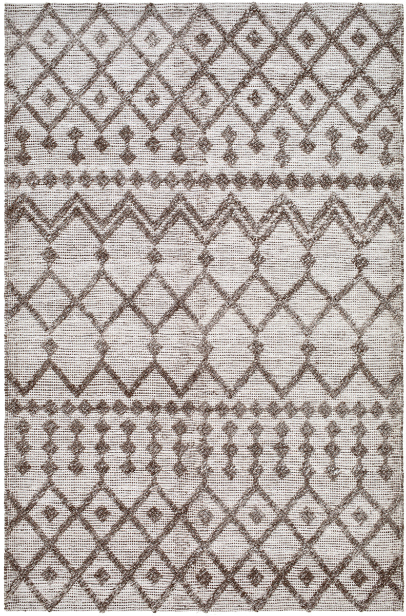 Napoli NPO-2300 9' x 12' Handmade Rug NPO2300-912  Off-White, Brown, Tan Surya