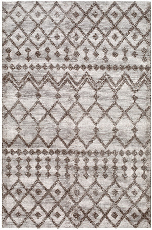 Surya Napoli Handmade 2' X 3' Bohemian Rug | Eco-friendly, Cozy & Unique Global Style For Your Home Decor Off,White Recycled Pet Yarn Npo2300-23