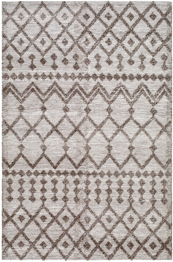 Surya Napoli Handmade 2' X 3' Bohemian Rug | Eco-friendly, Cozy & Unique Global Style For Your Home Decor Off,White Recycled Pet Yarn Npo2300-23