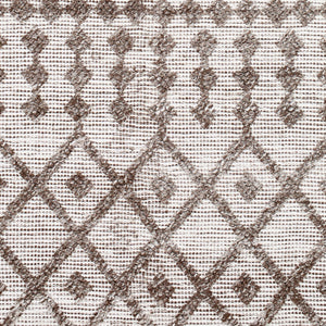 Napoli NPO-2300 9' x 12' Handmade Rug NPO2300-912  Off-White, Brown, Tan Surya